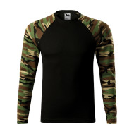 Tee-shirt unisex Camouflage LS 166 - camouflage brown