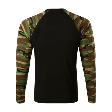Tee-shirt unisex Camouflage LS 166 - camouflage brown