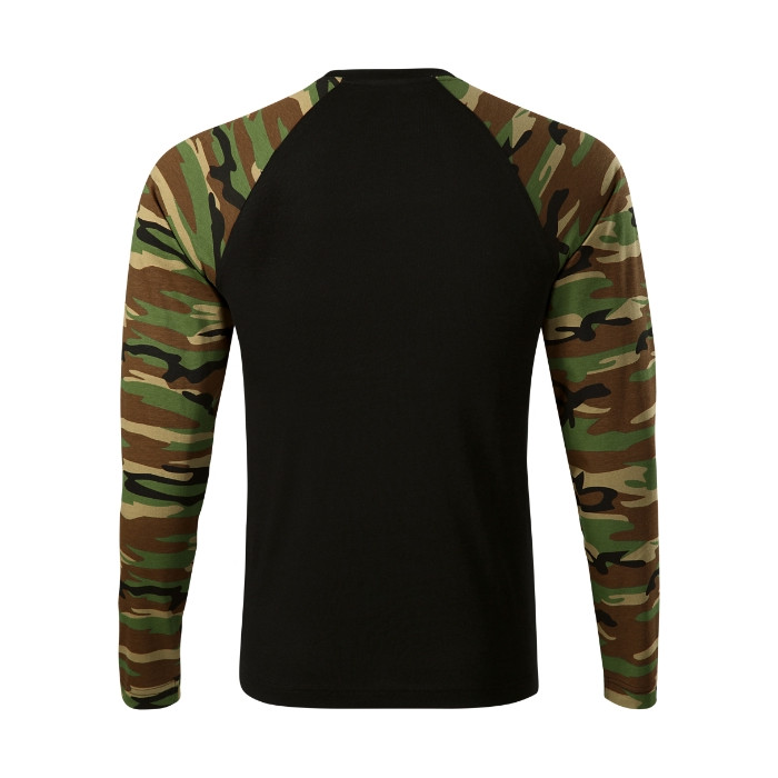 Tee-shirt unisex Camouflage LS 166 - camouflage brown