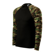 Tee-shirt unisex Camouflage LS 166 - camouflage brown