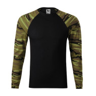 Tee-shirt unisex Camouflage LS 166 - camouflage green