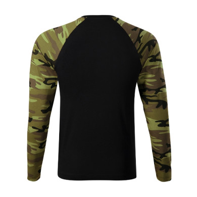 Tee-shirt unisex Camouflage LS 166 - camouflage green