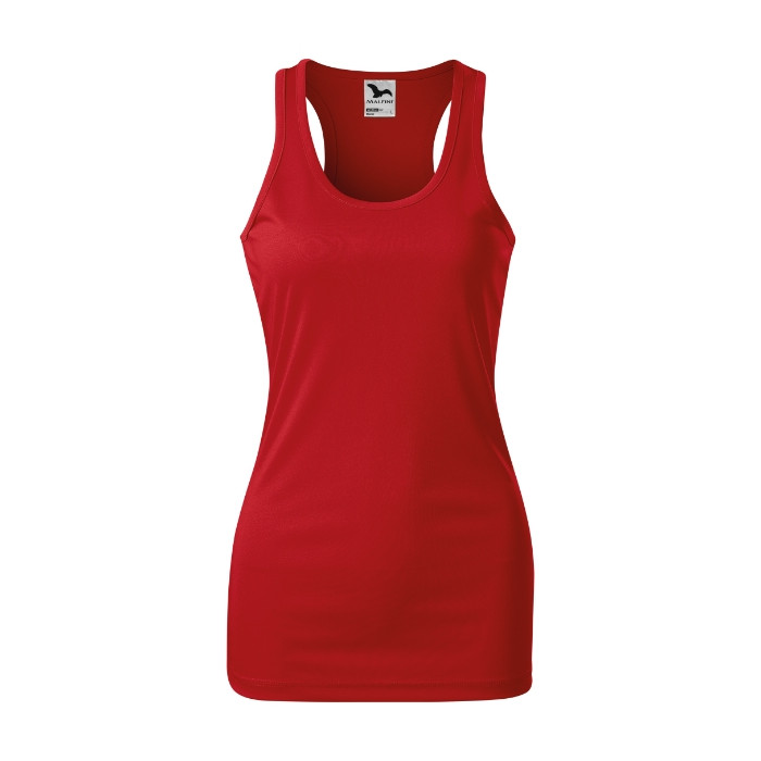 Top femme Racer 167 - rouge