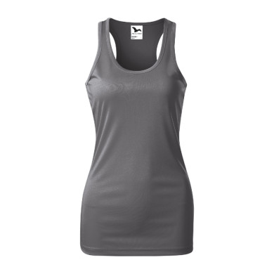 Top femme Racer 167 - gris acier