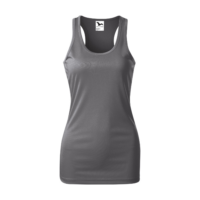 Top femme Racer 167 - gris acier