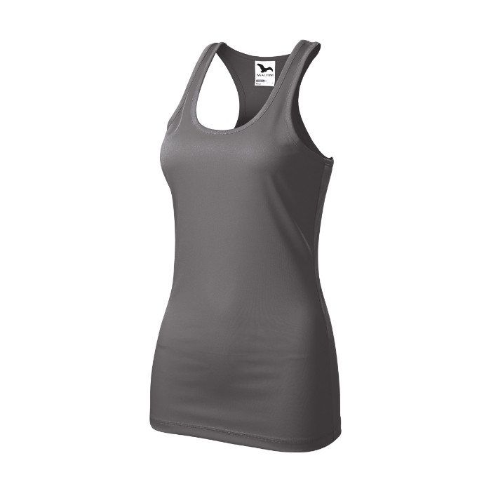 Top femme Racer 167 - gris acier