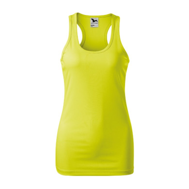 Top femme Racer 167 - néon jaune