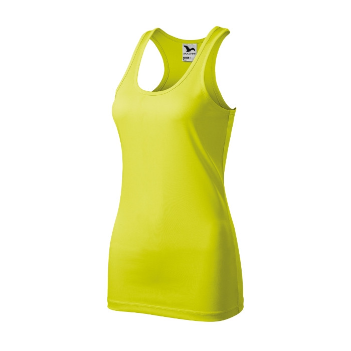 Top femme Racer 167 - néon jaune