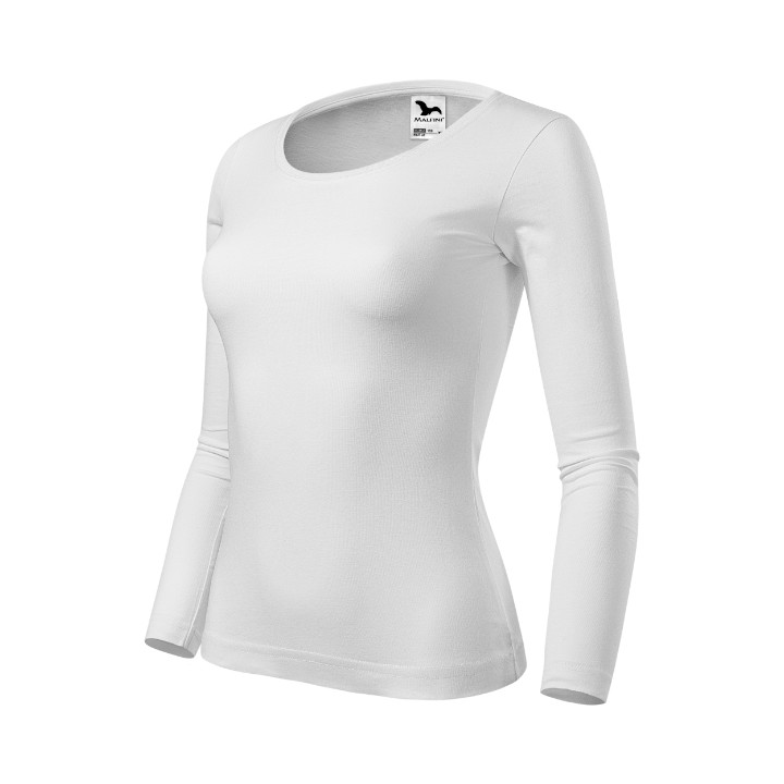 Tee-shirt femme Fit-T LS 169 - blanc