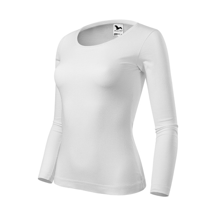 Tee-shirt femme Fit-T LS 169 - blanc
