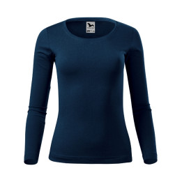 Tee-shirt femme Fit-T LS 169 - bleu marine