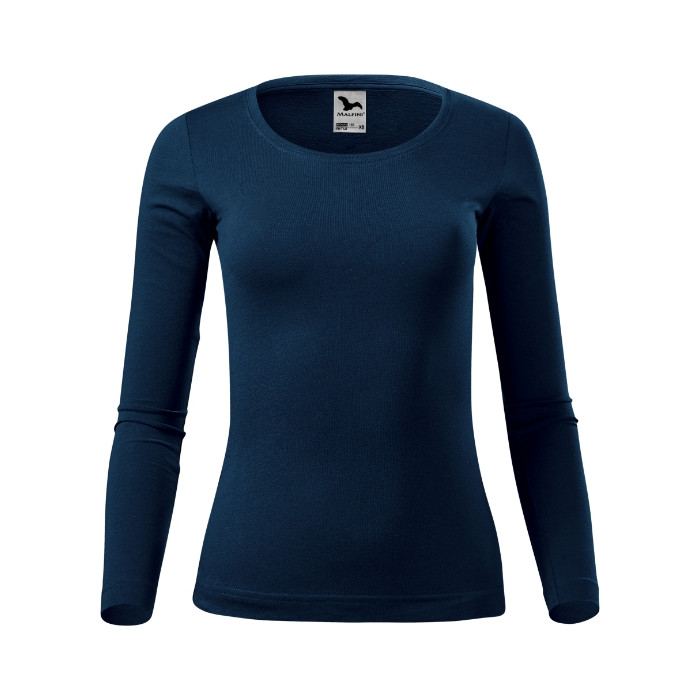 Tee-shirt femme Fit-T LS 169 - bleu marine