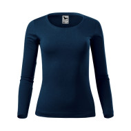 Tee-shirt femme Fit-T LS 169 - bleu marine