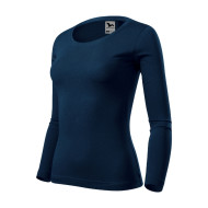 Tee-shirt femme Fit-T LS 169 - bleu marine