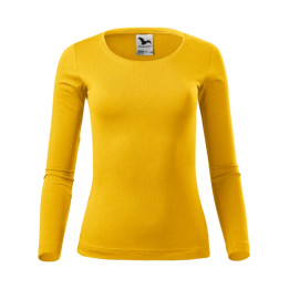 Tee-shirt femme Fit-T LS 169 - jaune