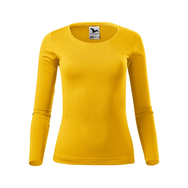 Tee-shirt femme Fit-T LS 169 - jaune