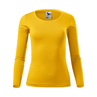 Tee-shirt femme Fit-T LS 169 - jaune