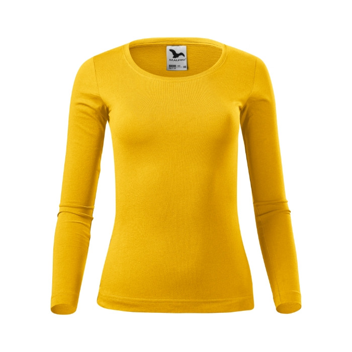 Tee-shirt femme Fit-T LS 169 - jaune