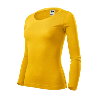 Tee-shirt femme Fit-T LS 169 - jaune