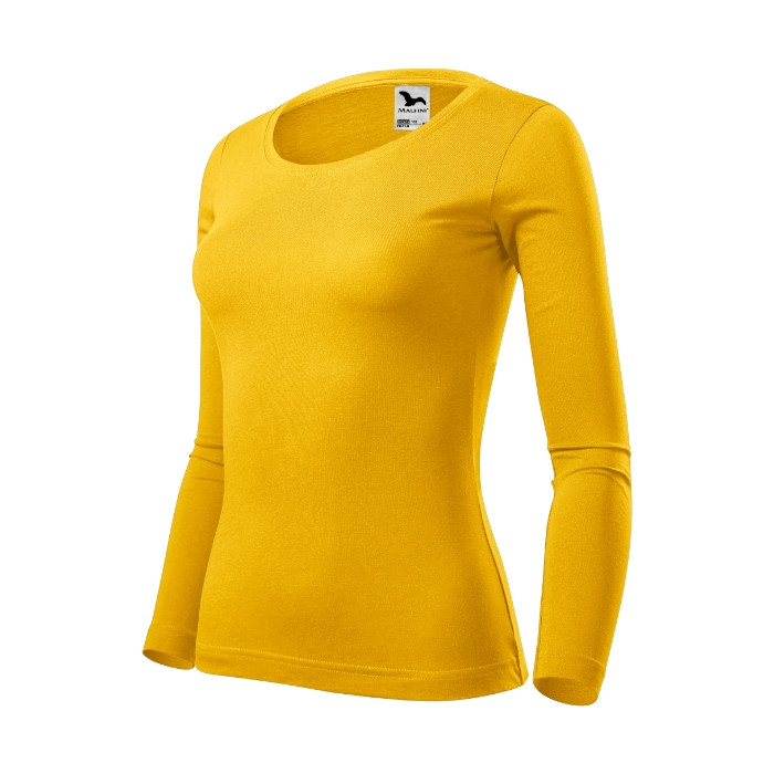 Tee-shirt femme Fit-T LS 169 - jaune