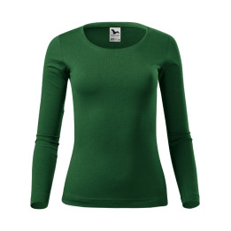 Tee-shirt femme Fit-T LS 169 - vert bouteille