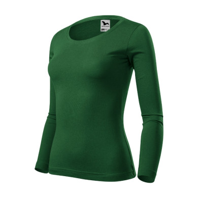 Tee-shirt femme Fit-T LS 169 - vert bouteille