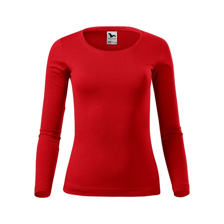 Tee-shirt femme Fit-T LS 169 - rouge