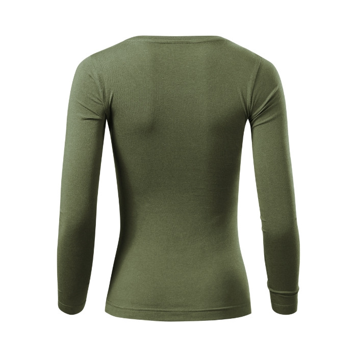 Tee-shirt femme Fit-T LS 169 - kaki