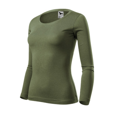 Tee-shirt femme Fit-T LS 169 - kaki