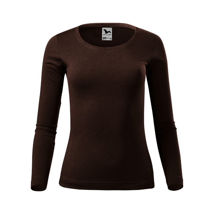 Tee-shirt femme Fit-T LS 169 - café