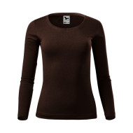 Tee-shirt femme Fit-T LS 169 - café