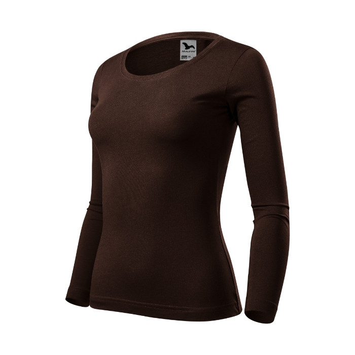 Tee-shirt femme Fit-T LS 169 - café