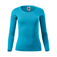 Tee-shirt femme Fit-T LS 169 - turquoise