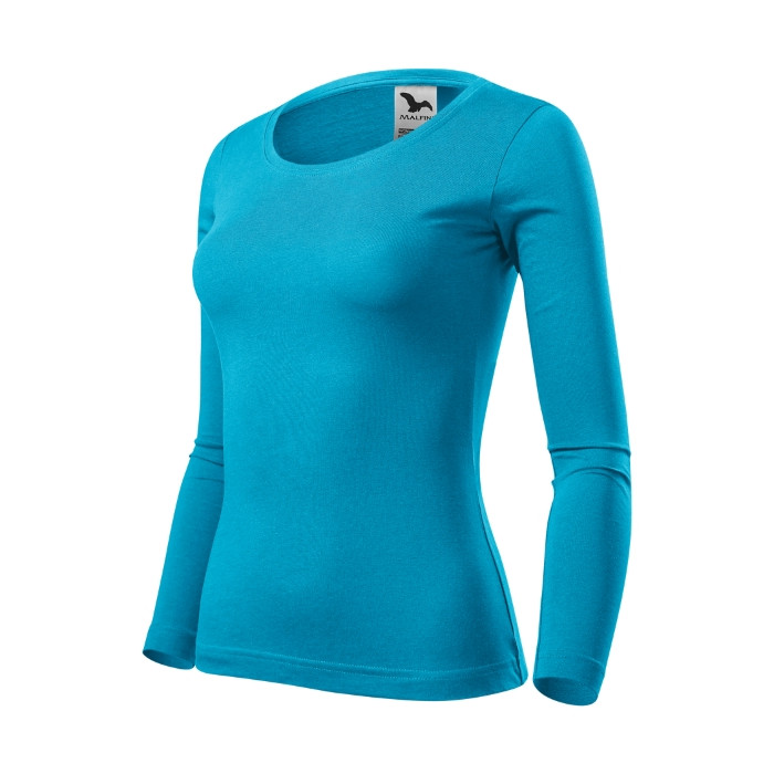 Tee-shirt femme Fit-T LS 169 - turquoise