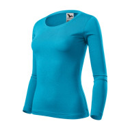 Tee-shirt femme Fit-T LS 169 - turquoise