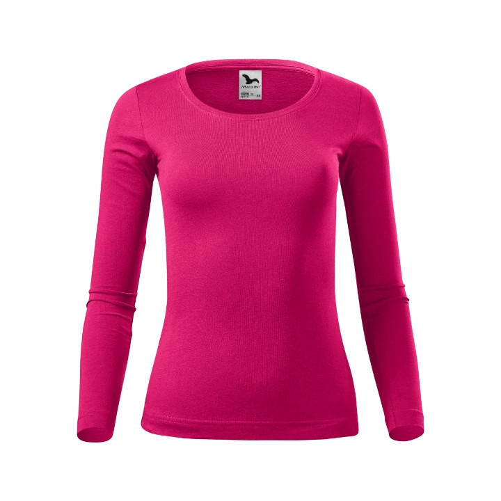 Tee-shirt femme Fit-T LS 169 - framboise