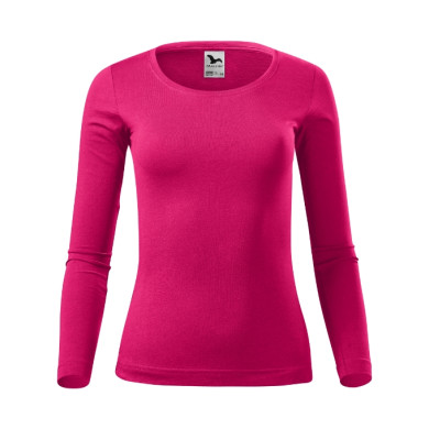 Tee-shirt femme Fit-T LS 169 - framboise