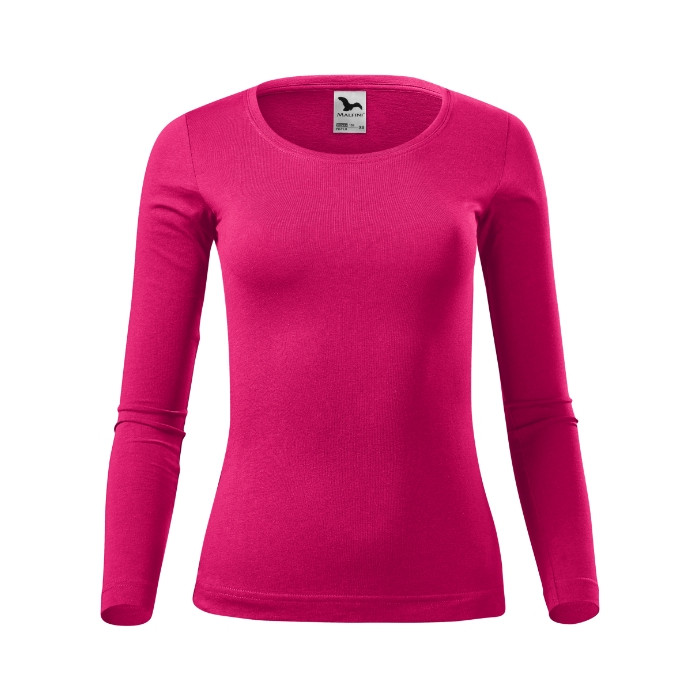 Tee-shirt femme Fit-T LS 169 - framboise