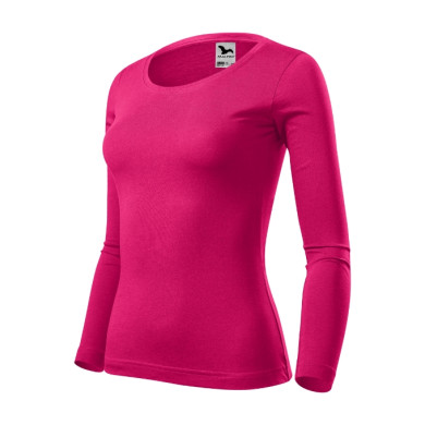 Tee-shirt femme Fit-T LS 169 - framboise