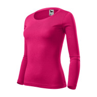 Tee-shirt femme Fit-T LS 169 - framboise