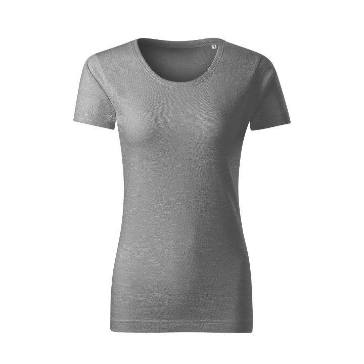 Tee-shirt femme Native (GOTS) 174 - argent vieilli