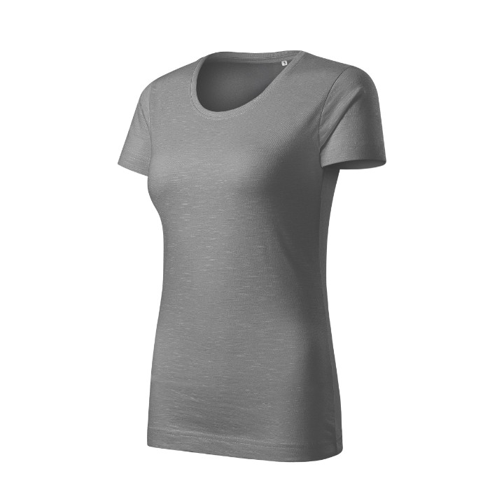Tee-shirt femme Native (GOTS) 174 - argent vieilli