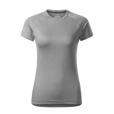 Tee-shirt femme Destiny 176 - gris chiné foncé