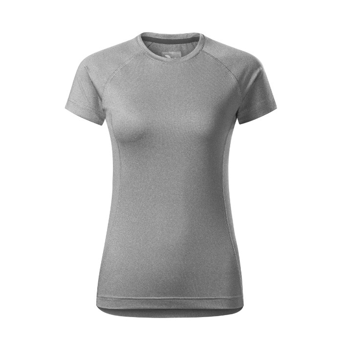 Tee-shirt femme Destiny 176 - gris chiné foncé