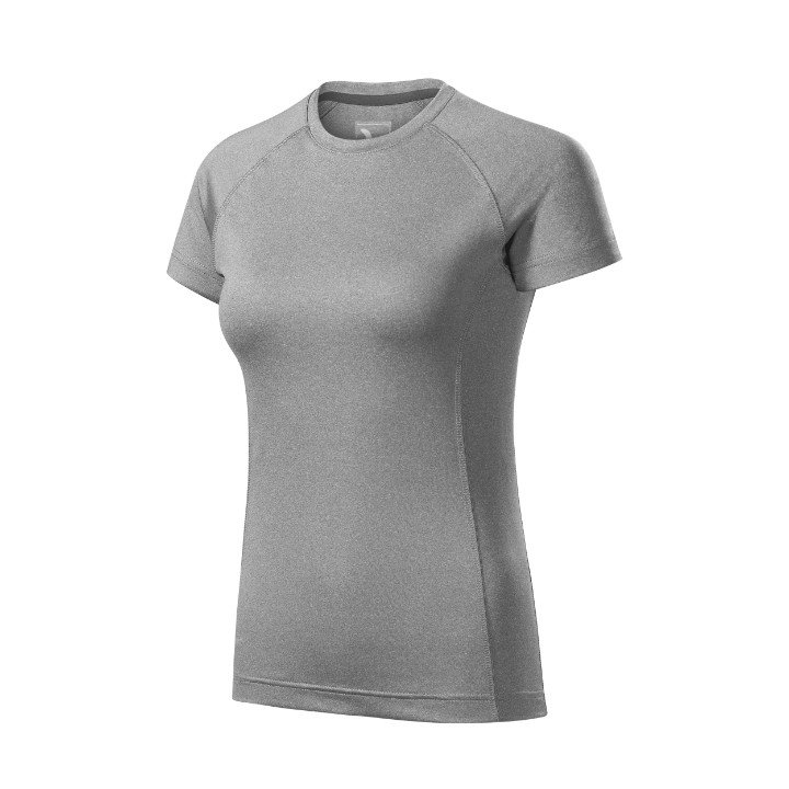 Tee-shirt femme Destiny 176 - gris chiné foncé