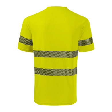 Tee-shirt unisex HV Dry 1V8 - jaune fluorescent