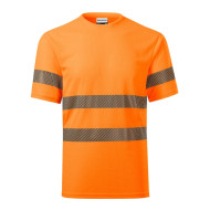 Tee-shirt unisex HV Dry 1V8 - orange fluorescent
