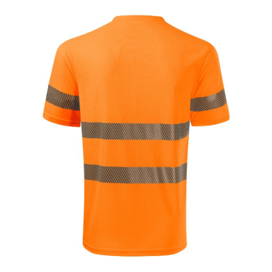Tee-shirt unisex HV Dry 1V8 - orange fluorescent