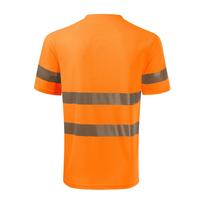 Tee-shirt unisex HV Dry 1V8 - orange fluorescent