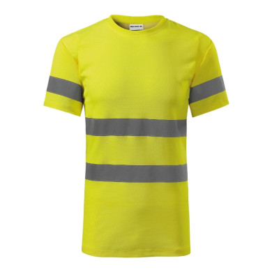 Tee-shirt unisex HV Protect 1V9 - jaune fluorescent